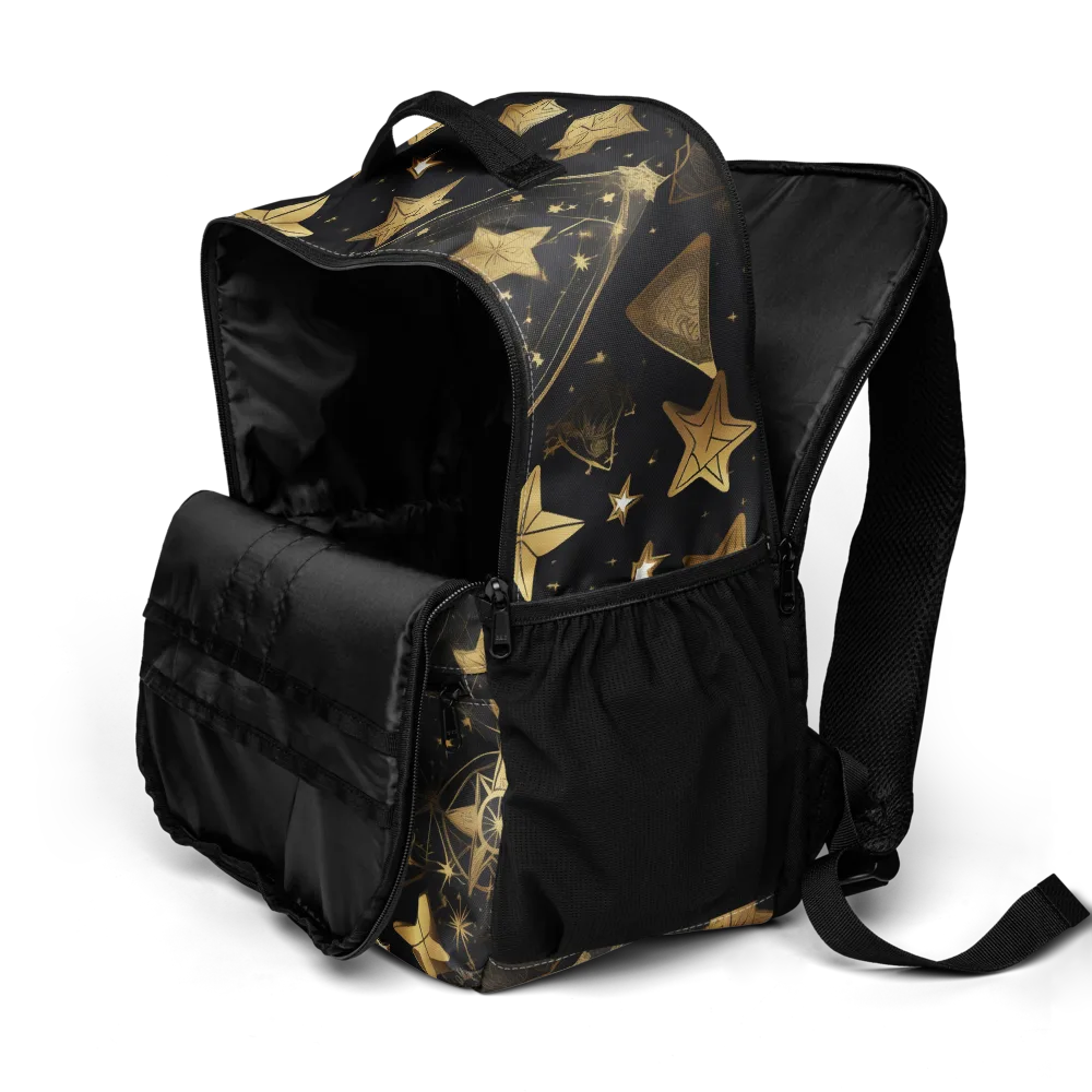 Gilded Constellation on Utility Backpack — Product details 2