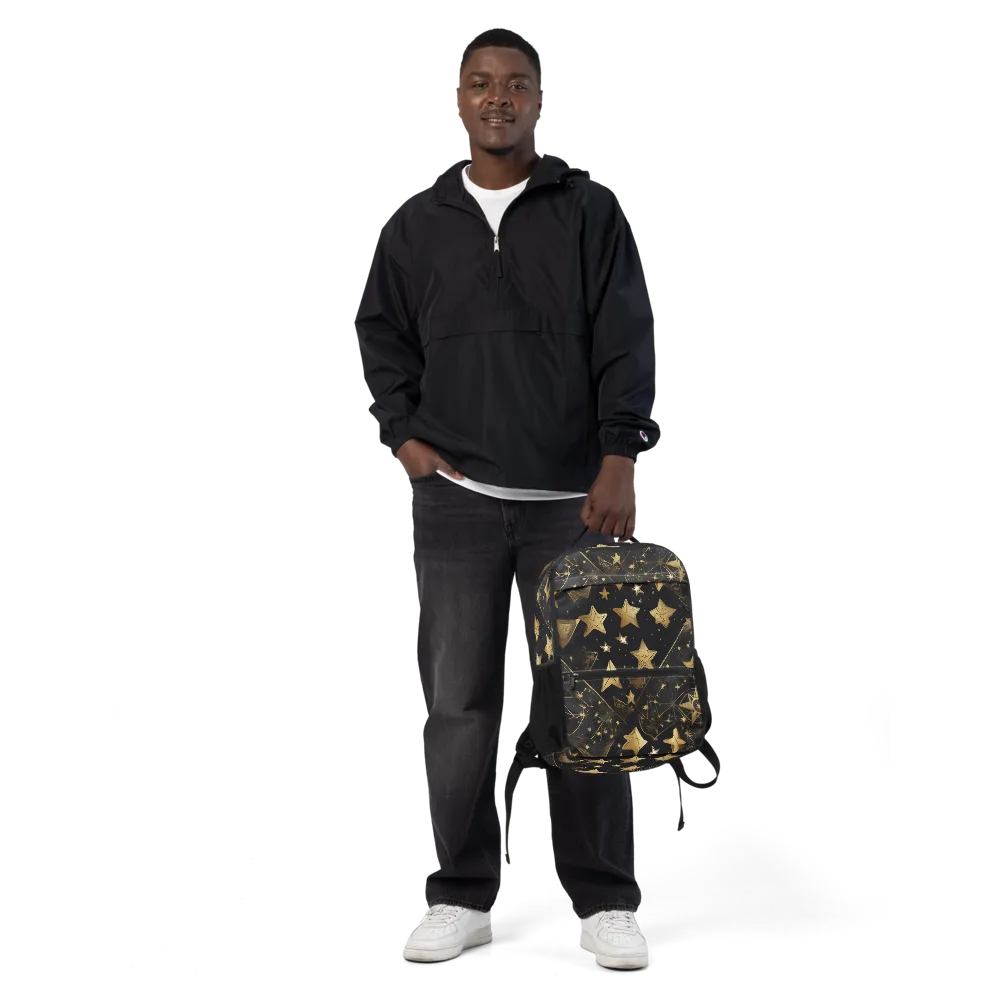 Gilded Constellation on Utility Backpack — Front
