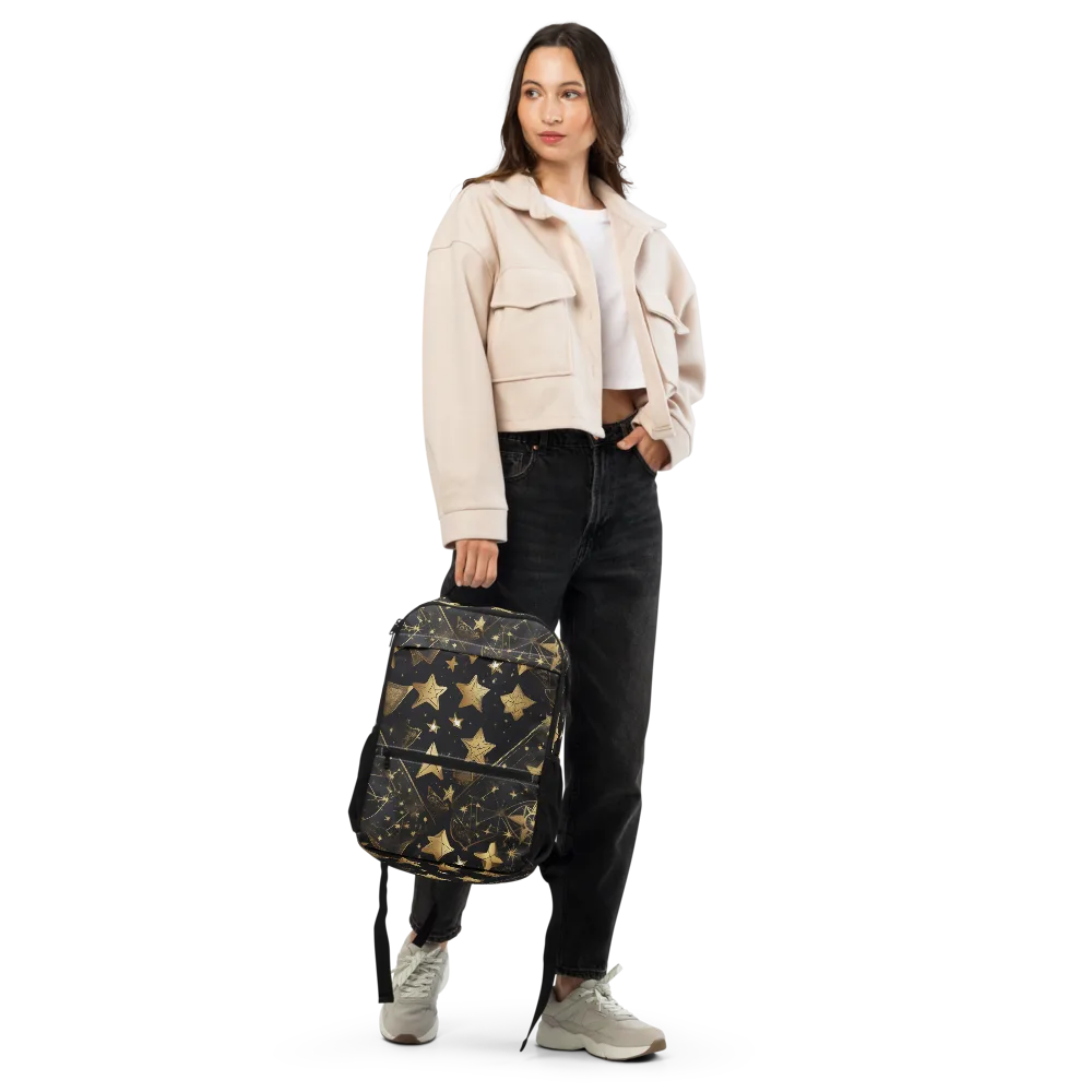 Gilded Constellation on Utility Backpack — Front