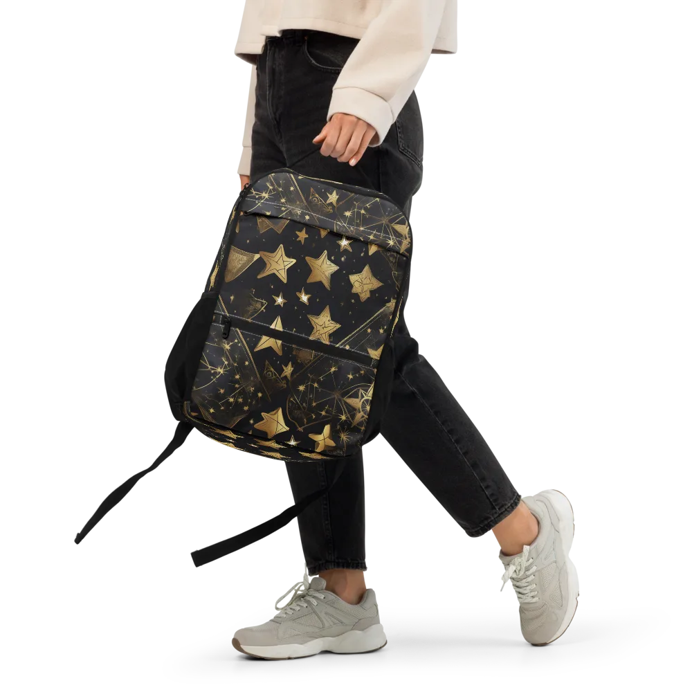 Gilded Constellation on Utility Backpack — Front
