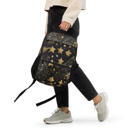 Gilded Constellation on a Utility Backpack