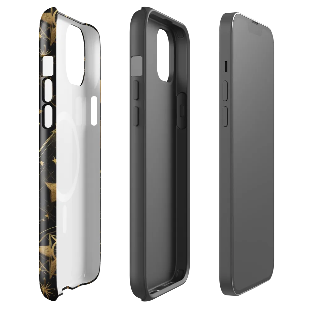 Gilded Constellation on MagSafe Tough Case for iPhone® — Front