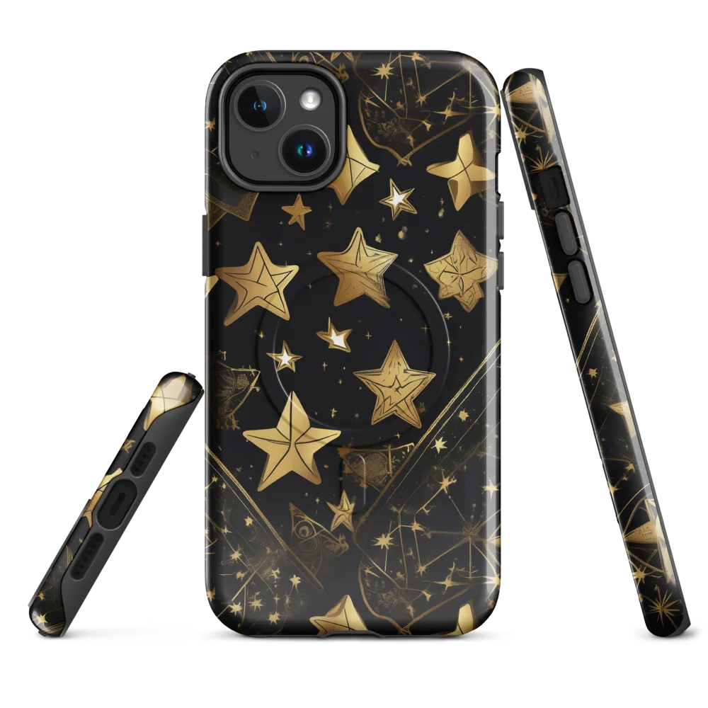 Gilded Constellation on MagSafe Tough Case for iPhone® — Front