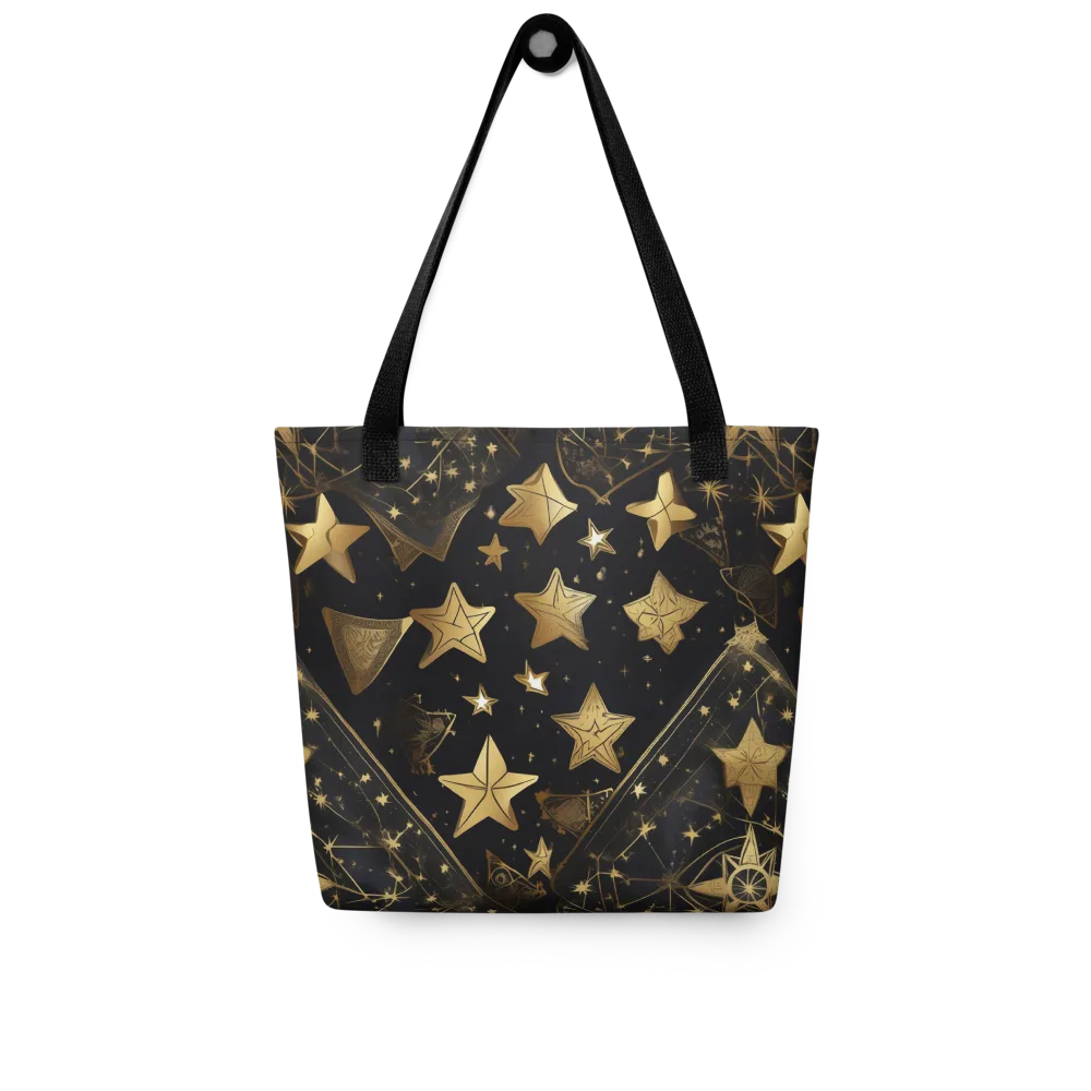 Gilded Constellation on Tote Bag — Front