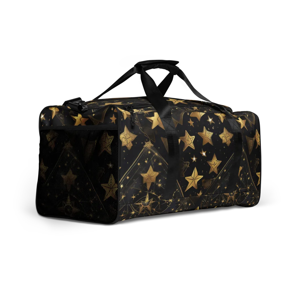 Gilded Constellation on Duffle Bag — Right Front