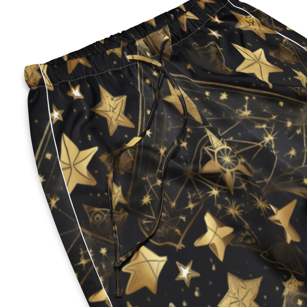 Gilded Constellation on Women's Pajama Pants — Product details