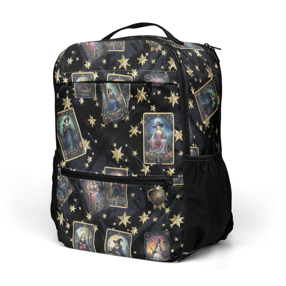 Celestial Arcana on Utility Backpack — Left Front