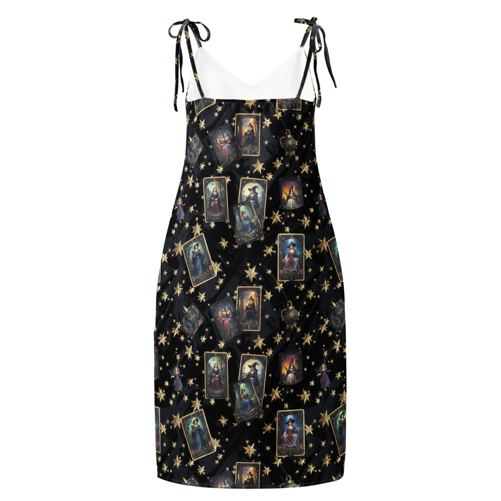 Celestial Arcana on Slip Dress — Back