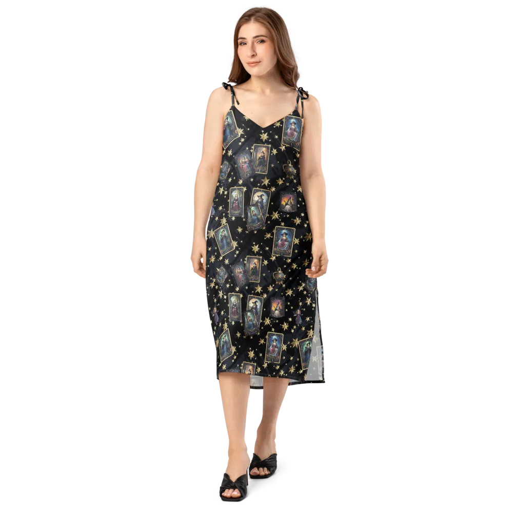 Celestial Arcana on Slip Dress — Front