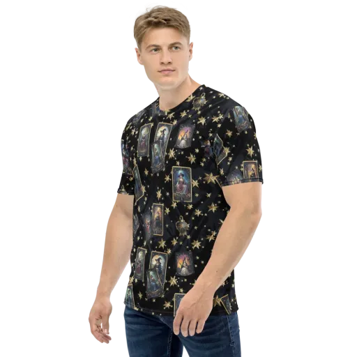 Celestial Arcana on a Men's Crew Neck T-Shirt