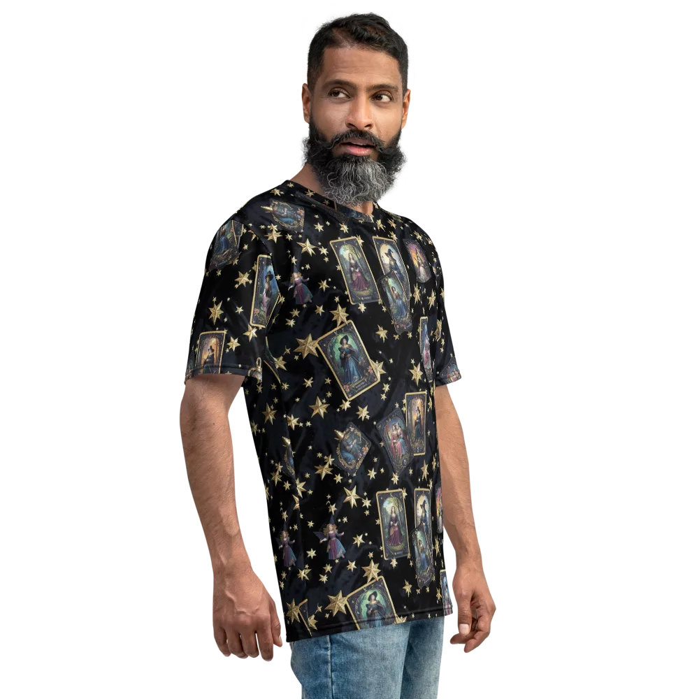 Celestial Arcana on Men's Crew Neck T-Shirt — Right