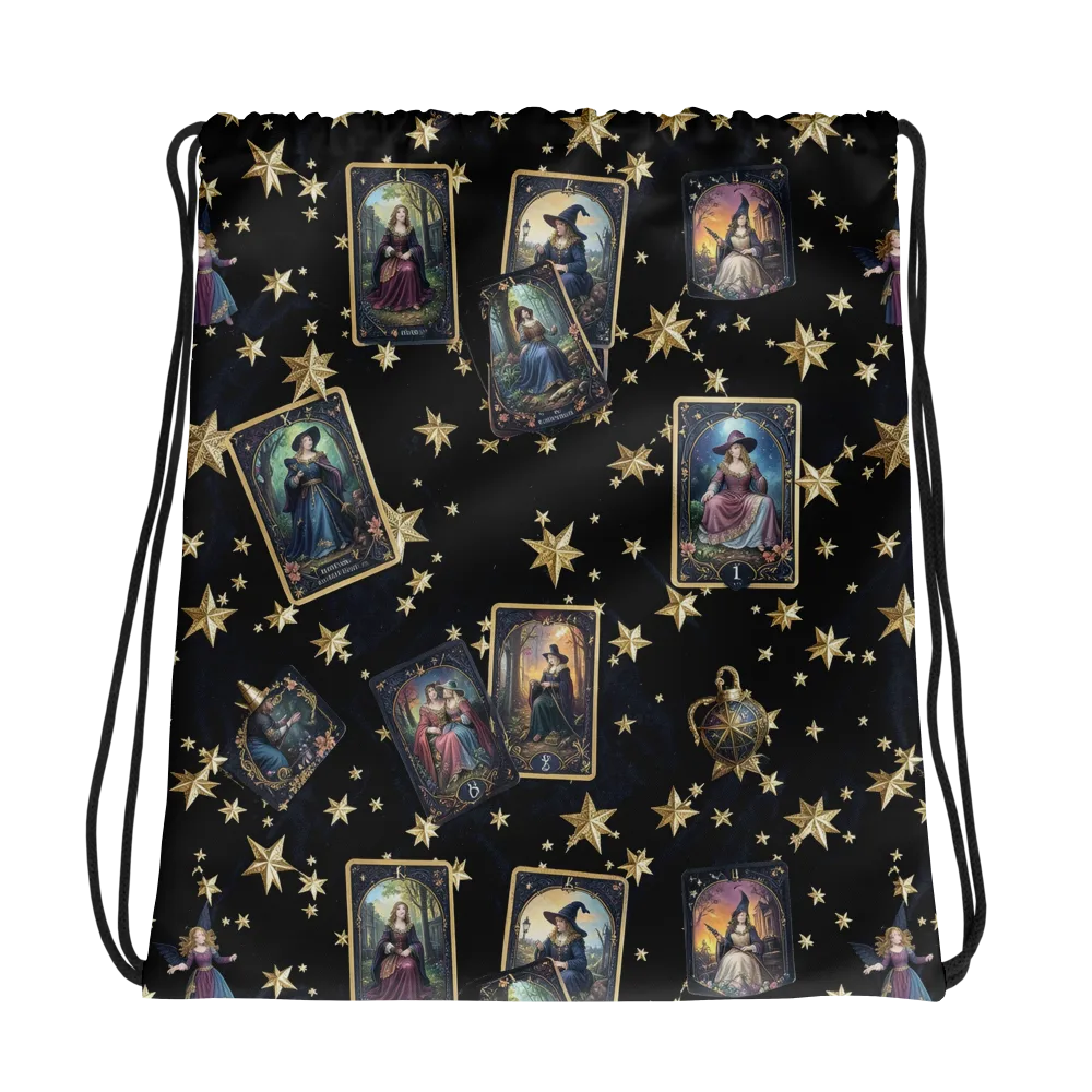 Celestial Arcana on Drawstring Bag — Photo
