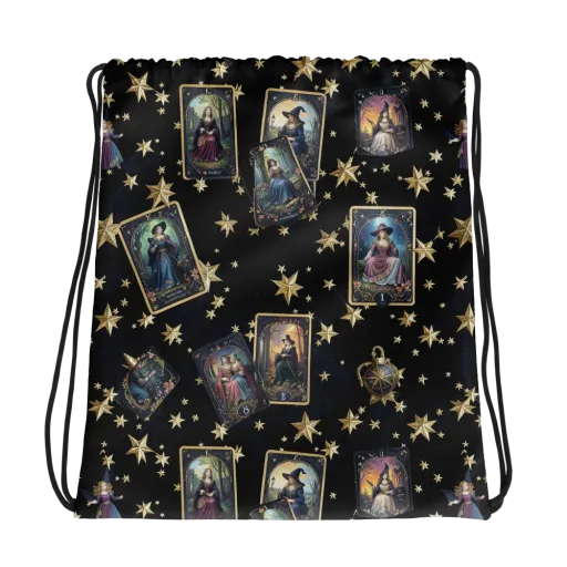 Celestial Arcana on a Drawstring Bag