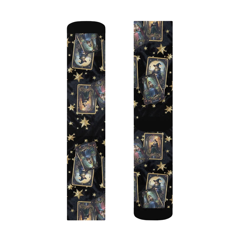 Celestial Arcana on Socks — Right Sock