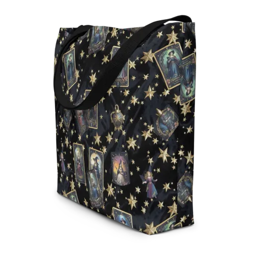 Celestial Arcana on a Large Tote Bag W/ Pocket
