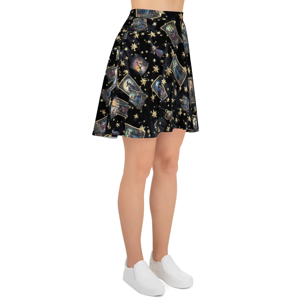 Celestial Arcana on Skater Skirt — Right