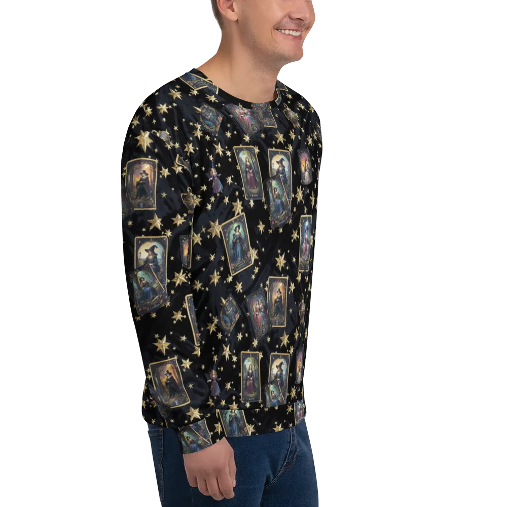 Celestial Arcana on Sweatshirt — Right Front