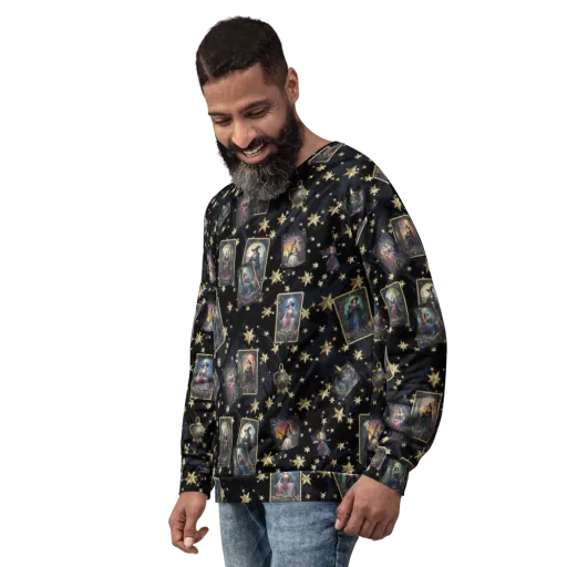 Celestial Arcana on a Sweatshirt
