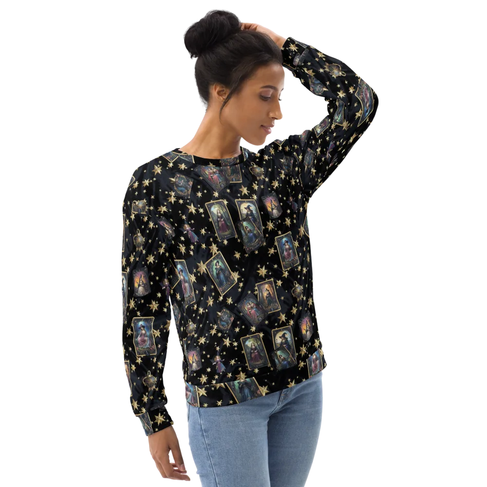Celestial Arcana on Sweatshirt — Right Front