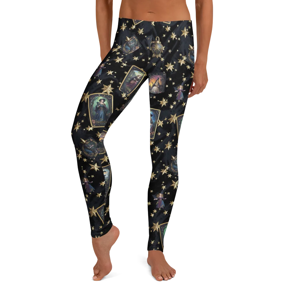 Celestial Arcana on Leggings — Front