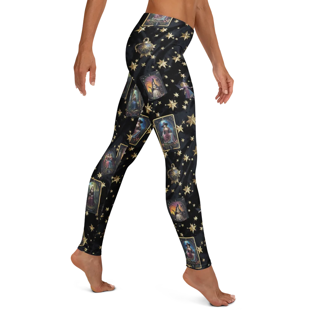 Celestial Arcana on Leggings — Right