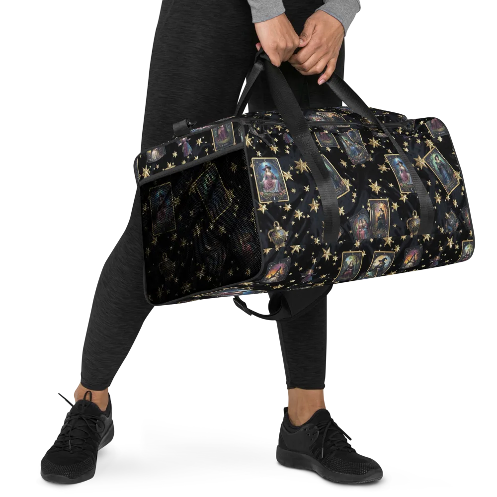 Celestial Arcana on Duffle Bag — Right Front