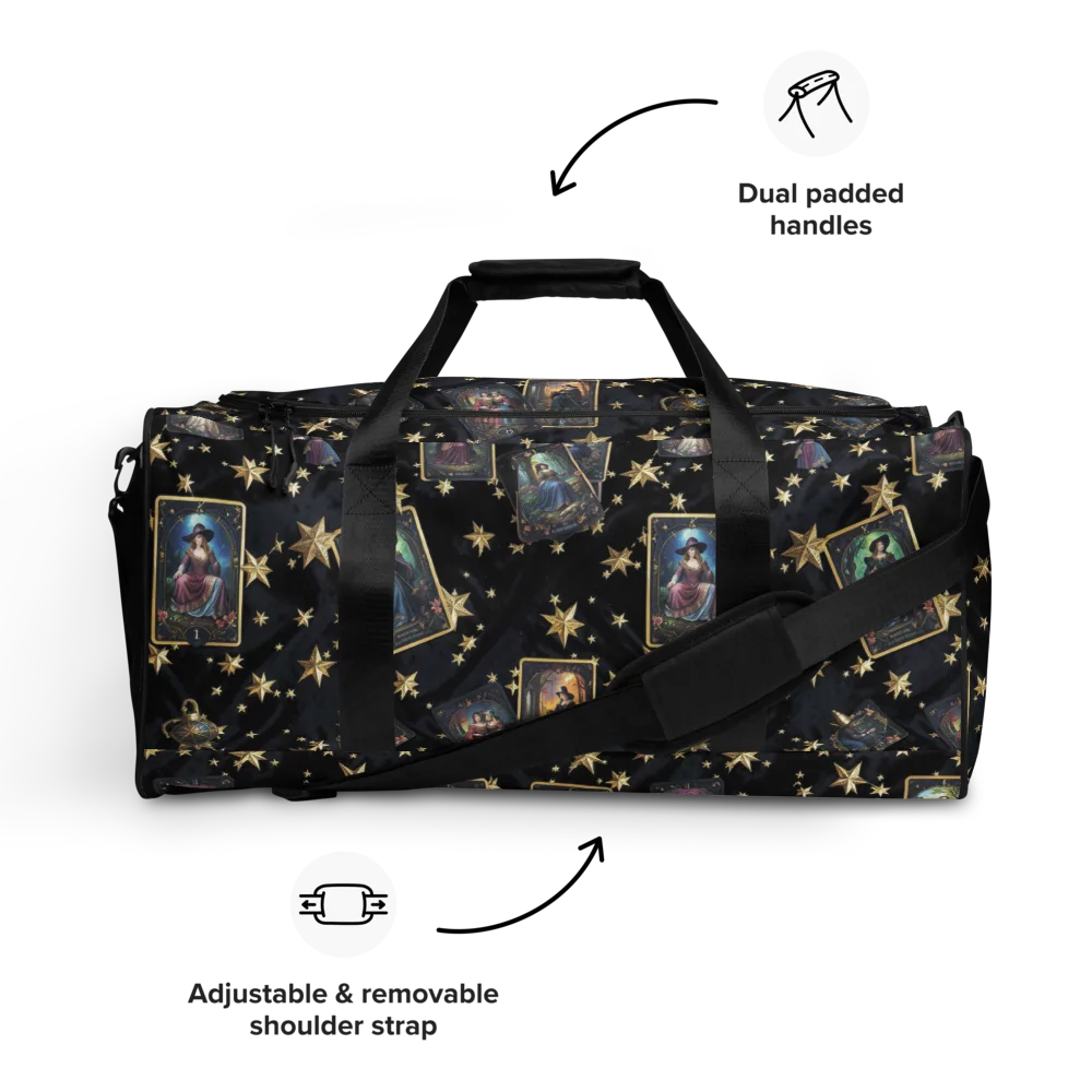 Celestial Arcana on Duffle Bag — Front