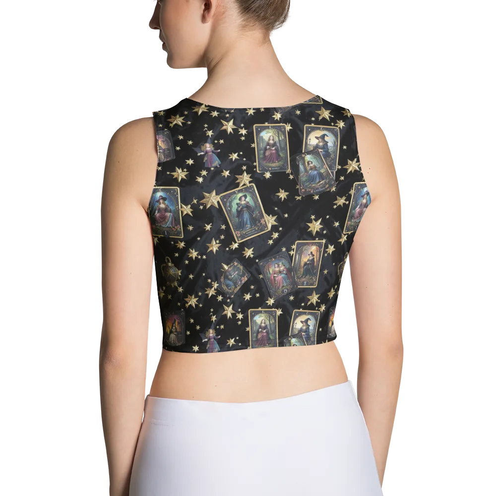 Celestial Arcana on Crop Top — Back
