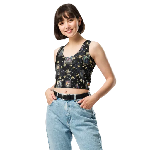 Celestial Arcana on a Crop Top