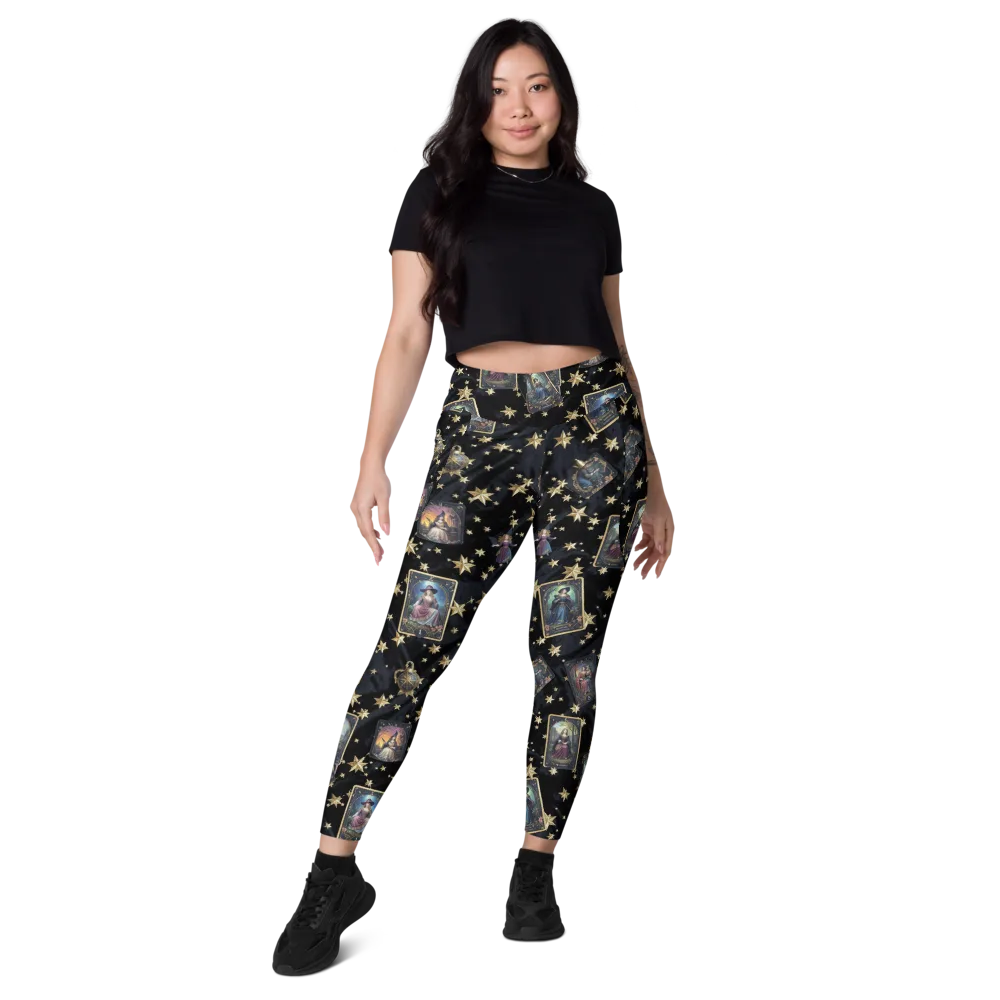 Celestial Arcana on Leggings with Pockets — Front