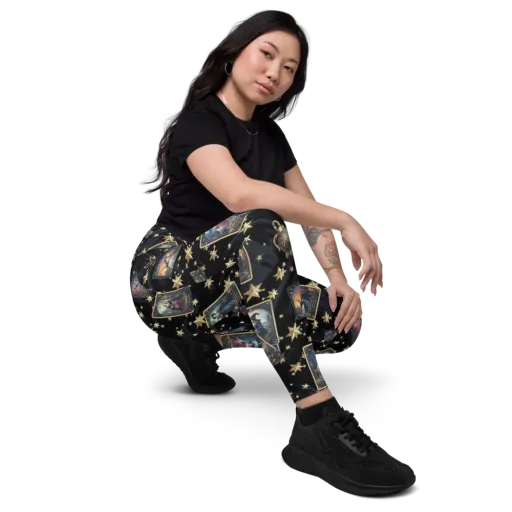 Celestial Arcana on a Leggings with Pockets