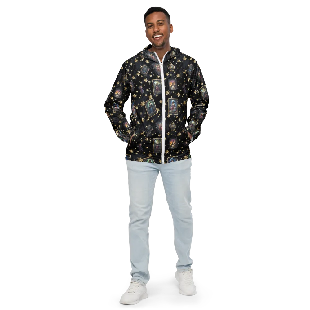 Celestial Arcana on Men's Windbreaker — Front