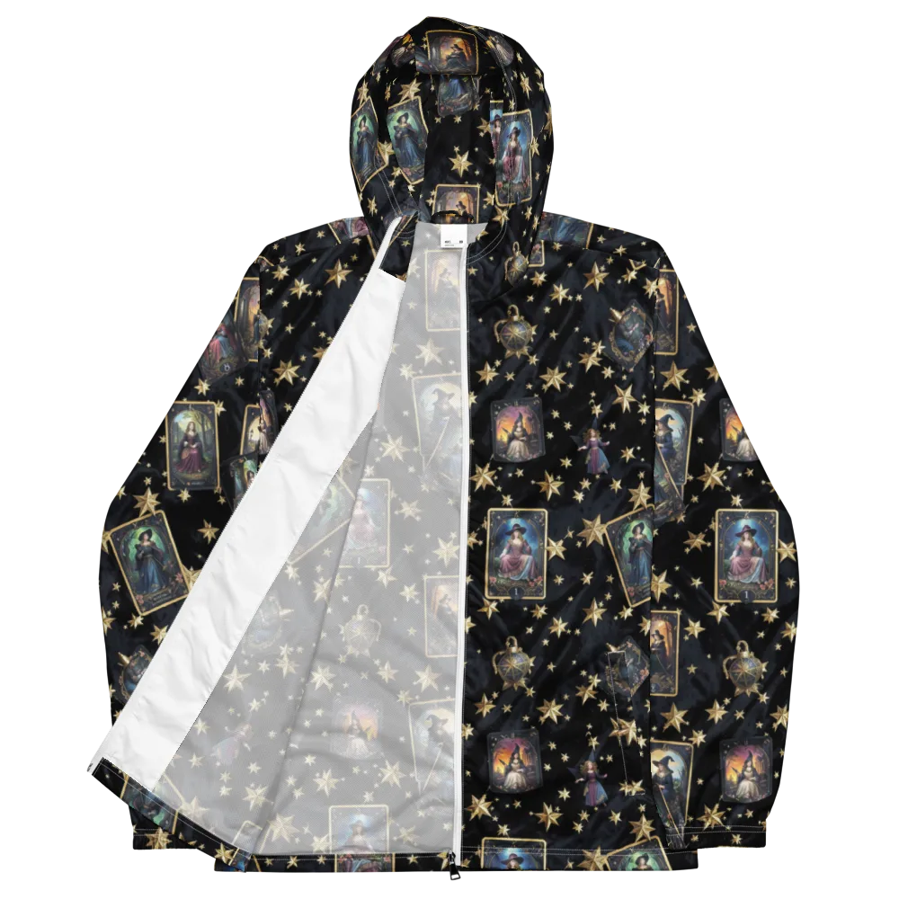 Celestial Arcana on Men's Windbreaker — Front