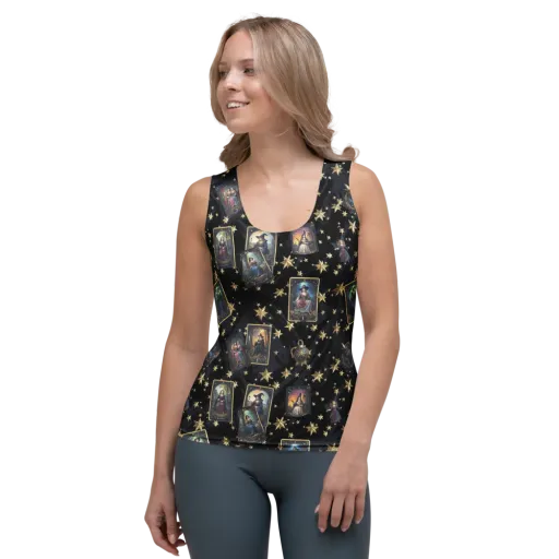 Celestial Arcana on a Women's Tank Top
