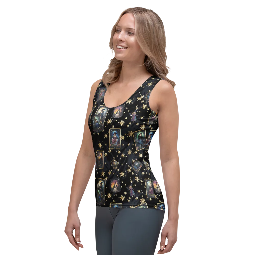 Celestial Arcana on Women's Tank Top — Left Front