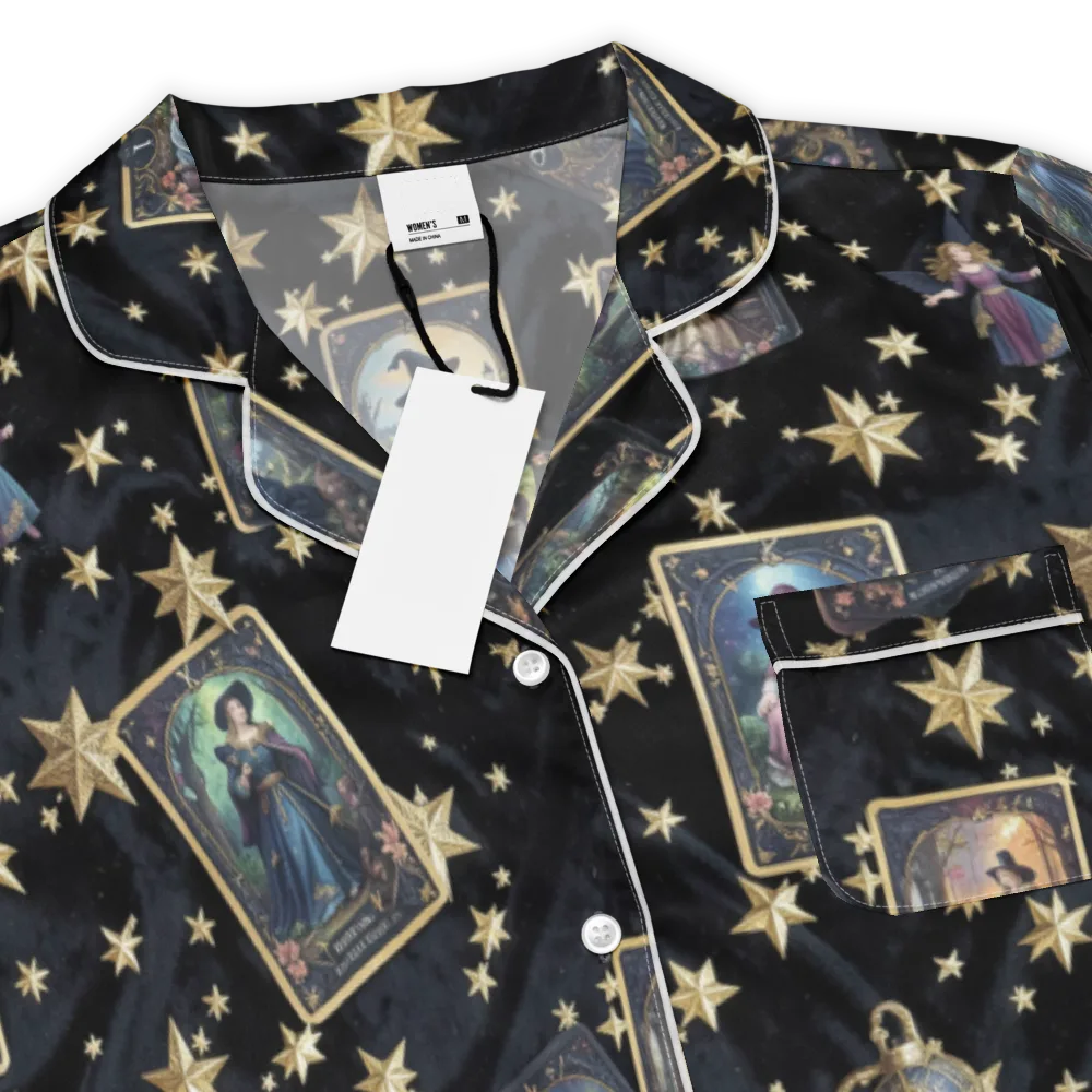 Celestial Arcana on Women's Short Sleeve Pajama Top — Product details