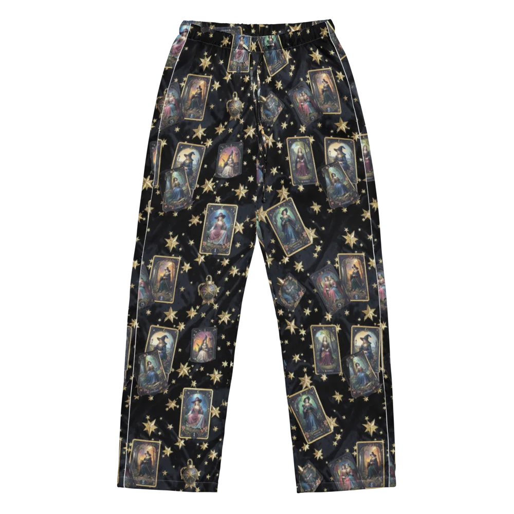 Celestial Arcana on Women's Pajama Pants — Front