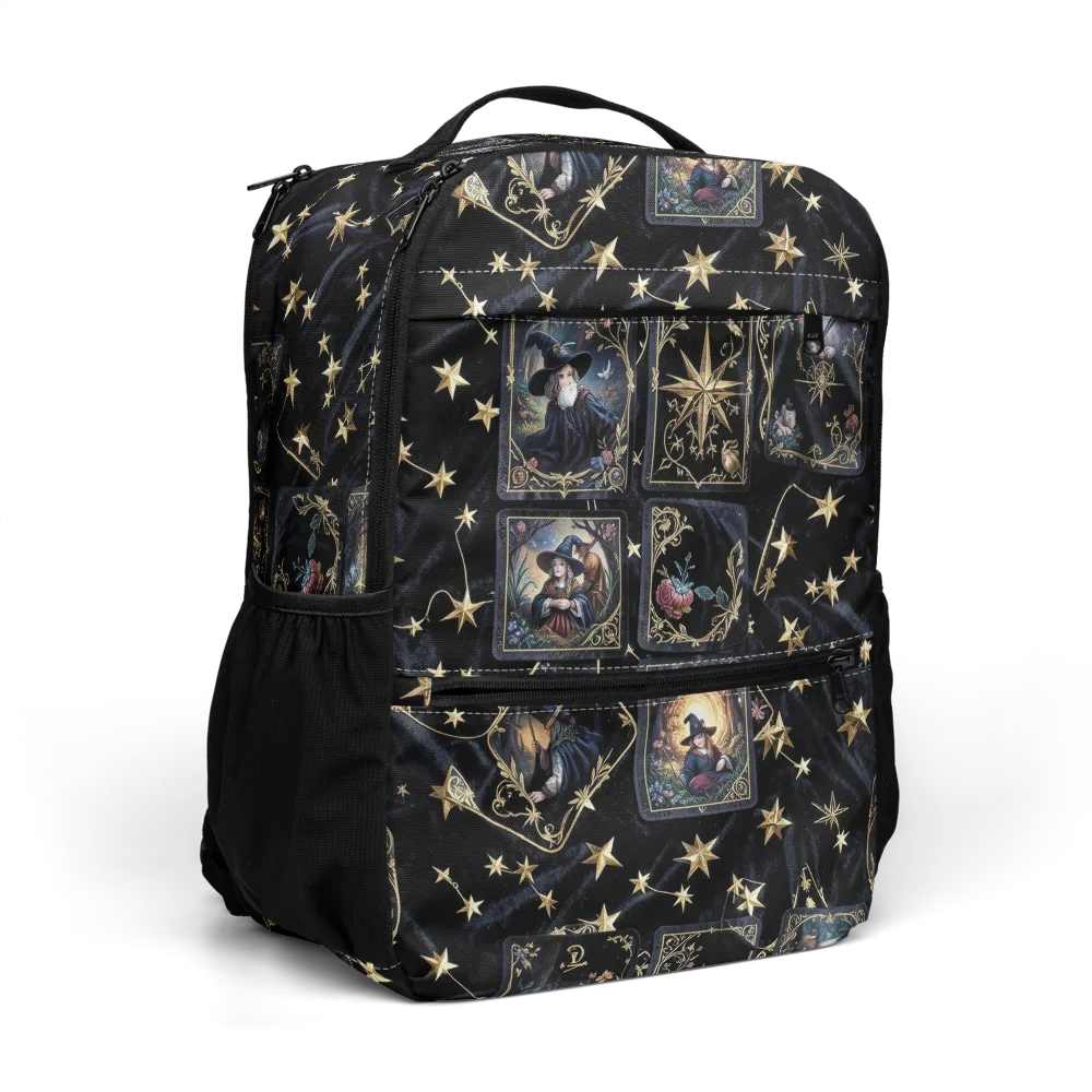 Midnight Arcana on Utility Backpack — Right Front