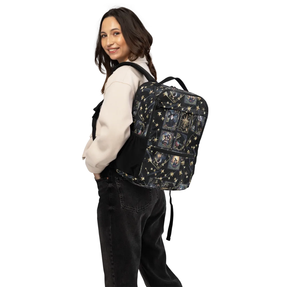 Midnight Arcana on Utility Backpack — Back