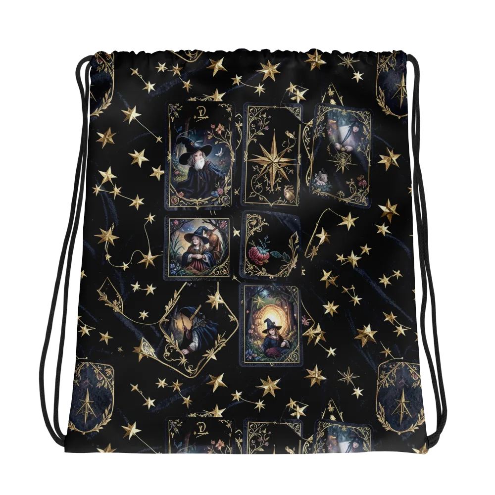 Midnight Arcana on Drawstring Bag — Photo