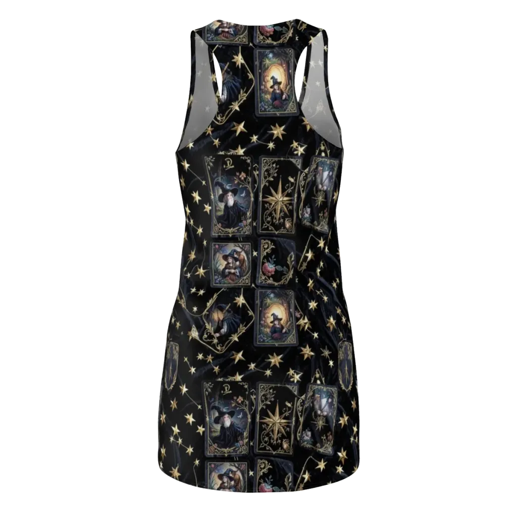 Midnight Arcana on Racerback Dress — Back