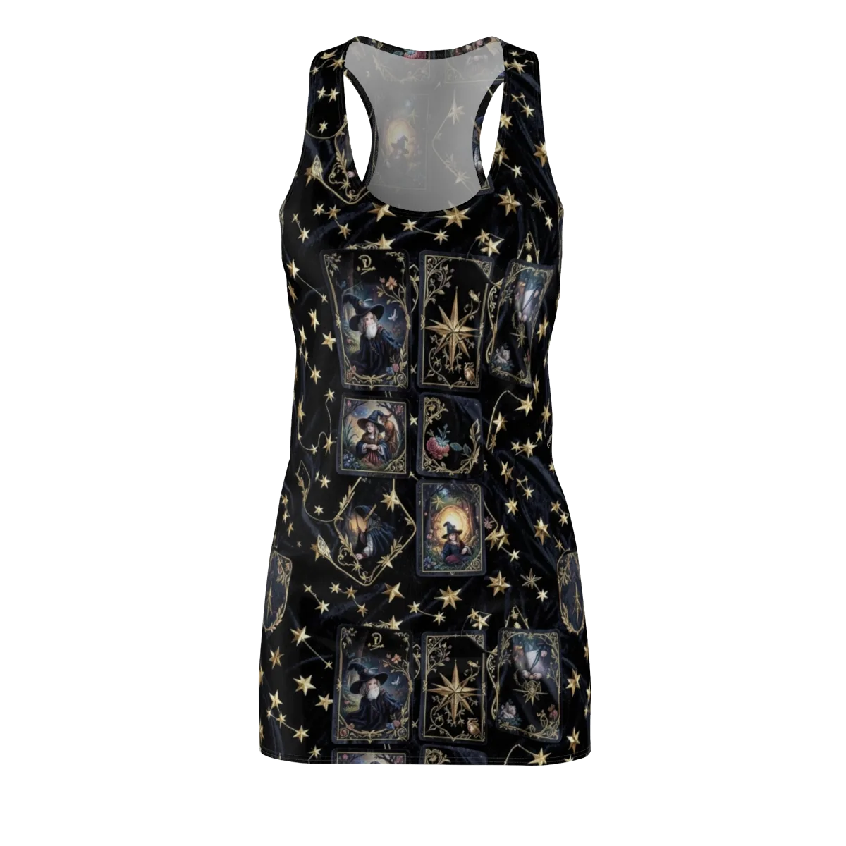 Midnight Arcana on Racerback Dress — Front