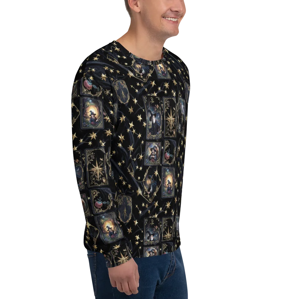 Midnight Arcana on Sweatshirt — Right Front