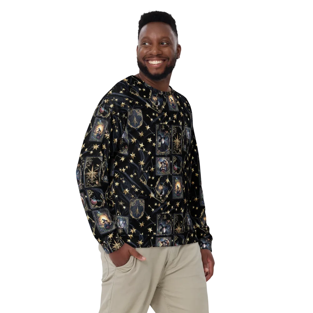 Midnight Arcana on Sweatshirt — Front