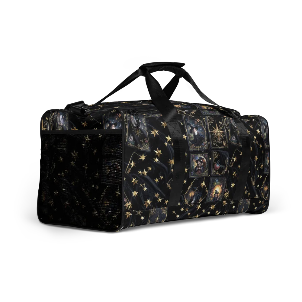 Midnight Arcana on Duffle Bag — Right Front