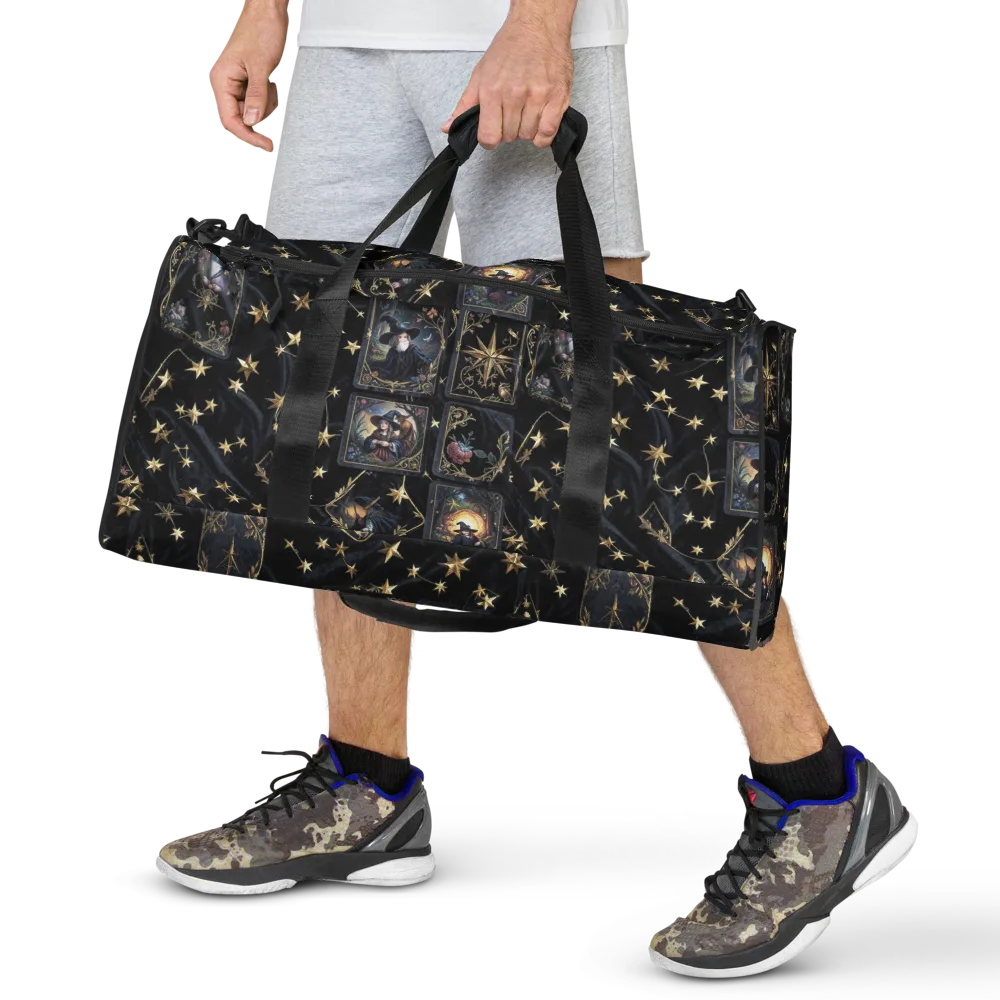 Midnight Arcana on Duffle Bag — Front