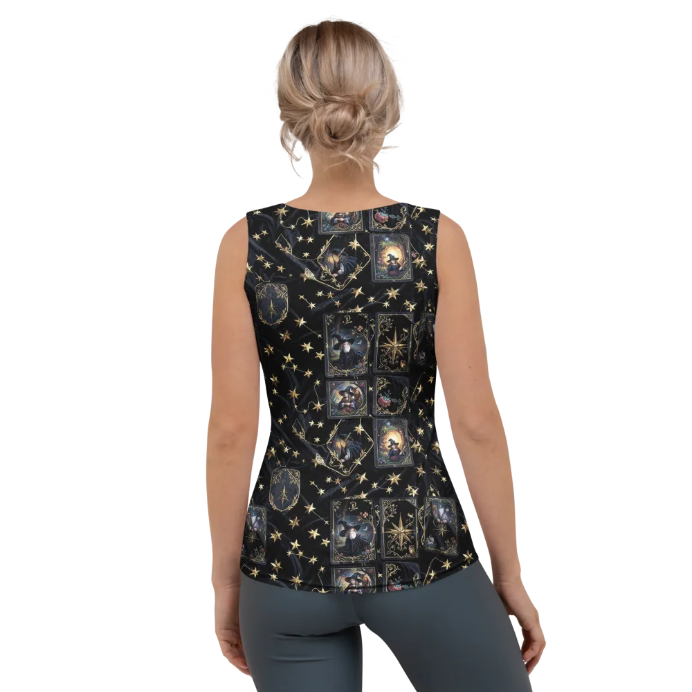Midnight Arcana on Women's Tank Top — Back