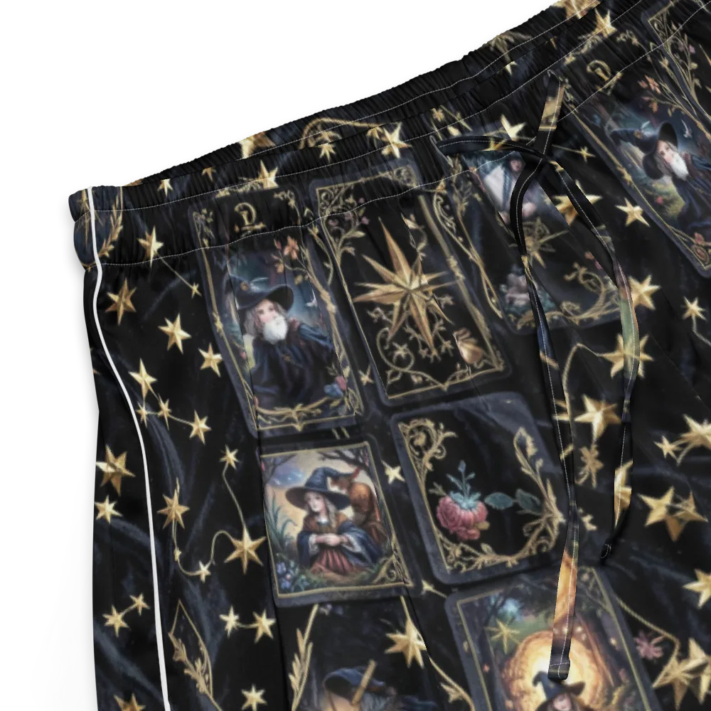Midnight Arcana on Women's Pajama Shorts — Product details