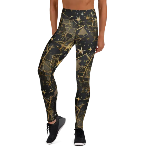 Nocturne Orbit on a Yoga Leggings