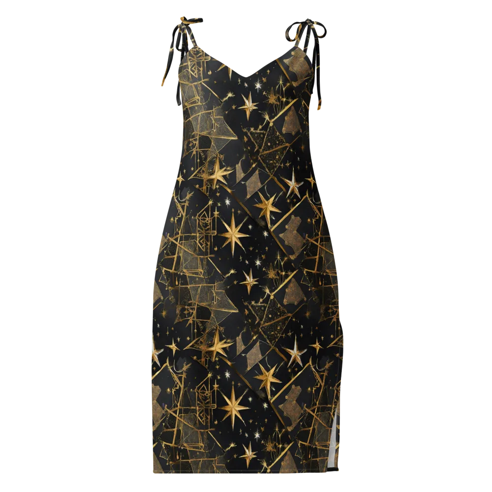 Nocturne Orbit on Slip Dress — Front